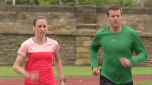 Laura Weightman and Steve Cram