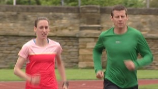 Laura Weightman and Steve Cram