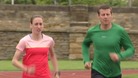 Laura Weightman and Steve Cram