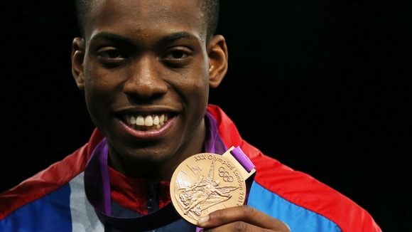 Great Britain's Lutalo Muhammad won bronze on Friday.