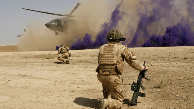 Afghanistan war, British soldiers praised