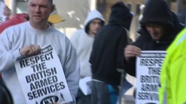 EDL protest facebook Dewsbury