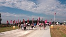 Crowds gather at Hadleigh Farm for the Olympic mountain biking