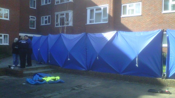 Police are still investigating the cause of the flat fire in Guildford