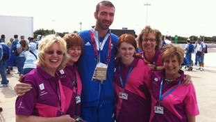 Nikolaidis Alexandros, Greek taekwondo and flag bearer thanks Gamesmakers