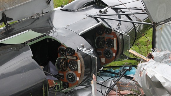 Tiger Moth crash