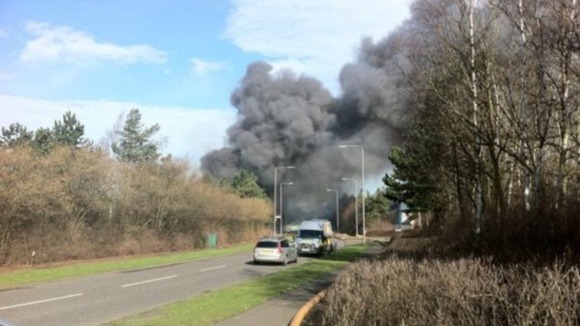 Disruption following factory fire