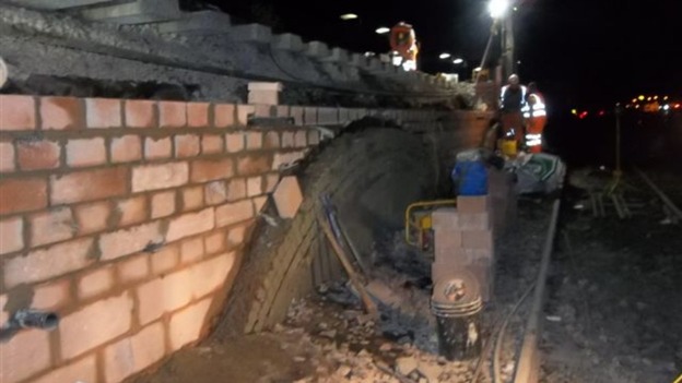 Rebuilding the collapsed wall