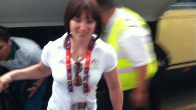 Anna Meares preparing to head home