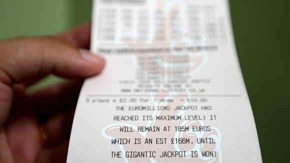 EuroMillions jackpot - second biggest UK prize ever