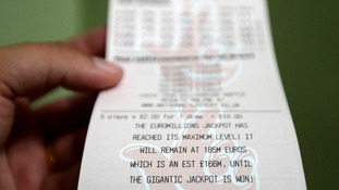 EuroMillions jackpot - second biggest UK prize ever
