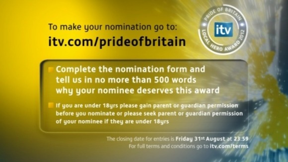 Local Hero nomination details