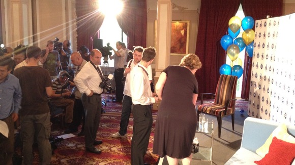 EuroMillions press conference about to begin