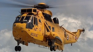 RAF rescue helicopter