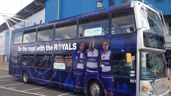 Reading FC bus