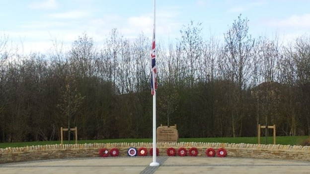 Flag at half mast