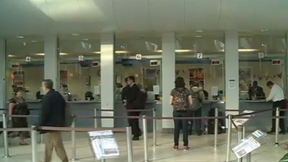 Rail ticket office