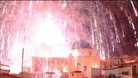 A rogue firework accidentally set off thousands of others in a Spanish church bell tower