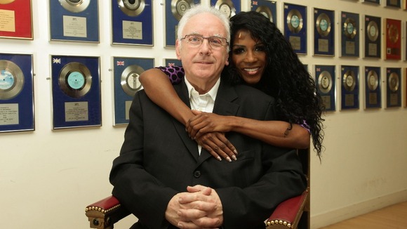 Pete Waterman and Sinitta