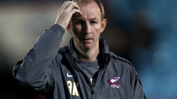 Scunthorpe boss Alan Knill, whose side beat Derby on penalties after a 5-5 draw.