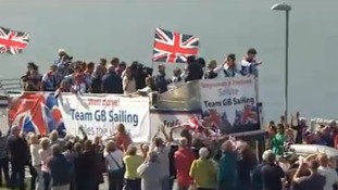 Weymouth - Team GB sailors' tour