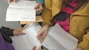Students with results