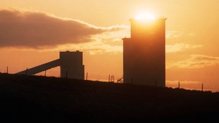 The former pithead at Cotgrave Colliery in Nottinghamshire