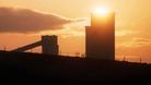 The former pithead at Cotgrave Colliery in Nottinghamshire