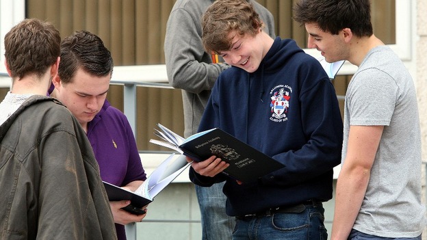 Boys have overtaken girls at A* grade for the first time