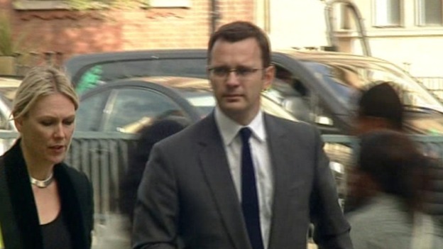 Andy Coulson arrives at Westminster Magistrates' Court
