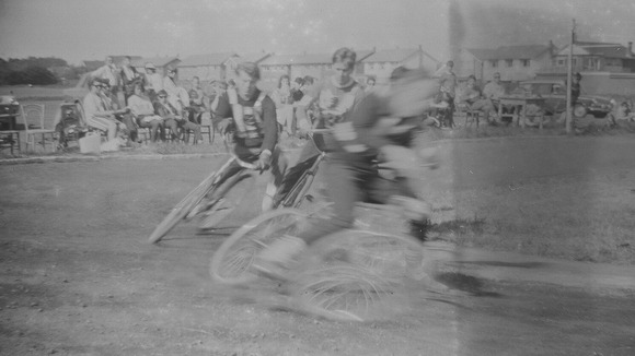 A village cycling race.