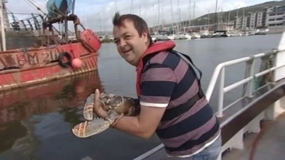 Swansea chef Anthony Christopher will be releasing the lobster - named after his mother - back into the sea