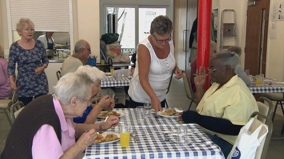 The Marchmont Club in Camden provides lunch and an opportunity to socialise for the elderly