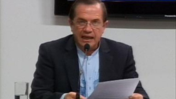 Ecuador's Foreign Minister Ricardo Patino