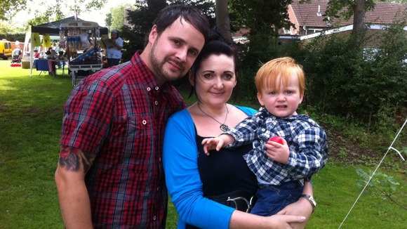 Johanne Powell and family