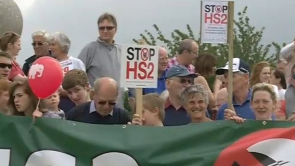 HS2 protesters