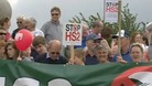 HS2 protesters