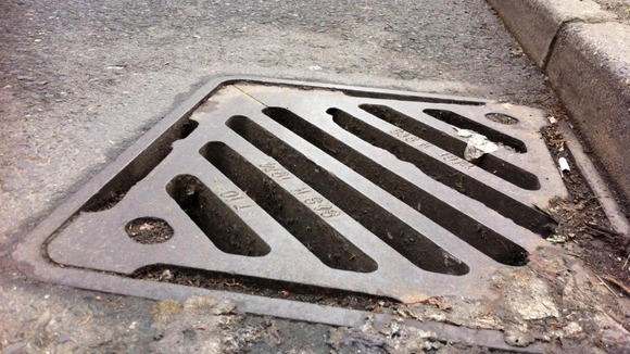 Forensic tagging system to try to reduce number of drain cover thefts