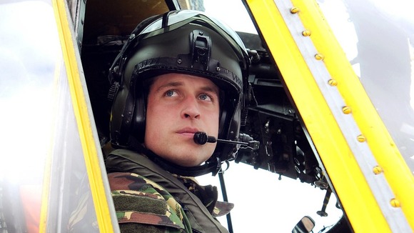 Prince William RAF
