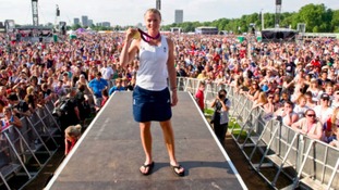Gold medal rower Anna Watkins