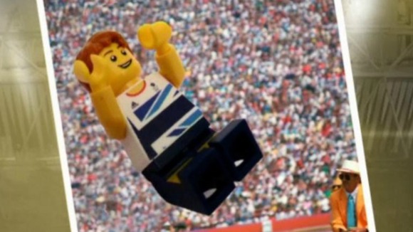 Greg Rutherford immortalised in Lego