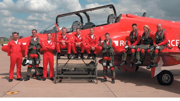 The Red Arrows team