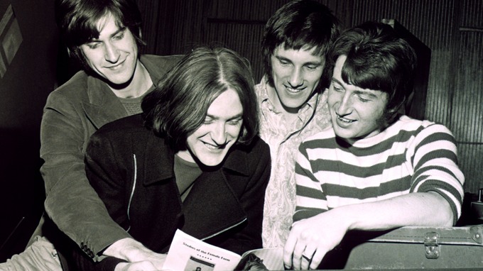 The Kinks in 1968.