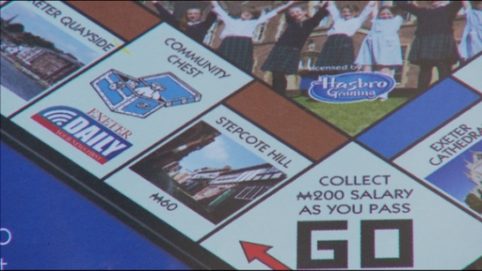 Exeter Monopoly The only board with two Mayfairs West Country ITV News