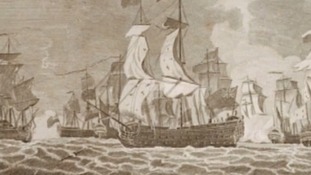 Painting of a ship