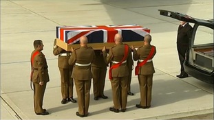 Repatriation ceremony