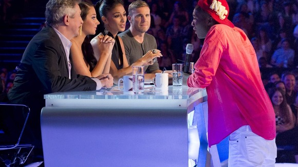 The X Factor judges hear from one contestant
