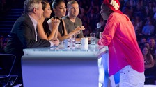 The X Factor judges hear from one contestant