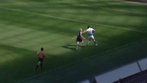 Dan Hipkiss scores for Bath against Ospreys