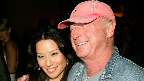 US actress Lucy Liu with director Tony Scott